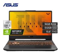 ASUS TUF GAMING FX506LHB-HN323 I5-10300H 16GB 512GB SSD 4GB-GTX1650 15.6 FDOS - 1